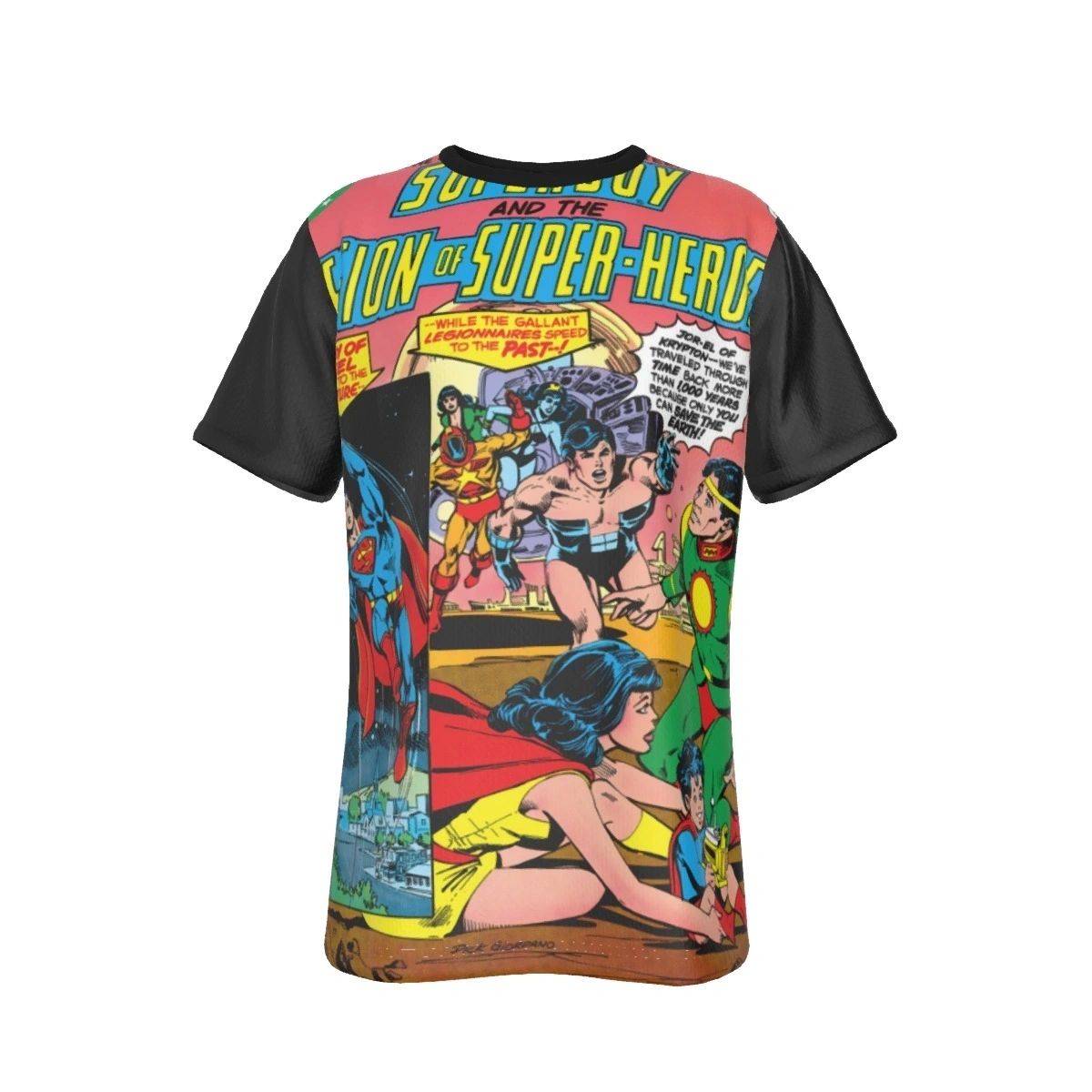 SUPERBOY & THE LEGION 255 ALL OVER PRINT SHIRT AND TANK