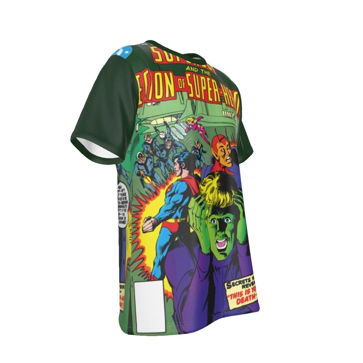 SUPERBOY & THE LEGION 246 ALL OVER PRINT SHIRT AND TANK