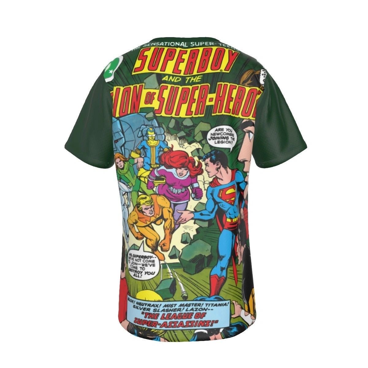 SUPERBOY & THE LEGION 253 ALL OVER PRINT SHIRT AND TANK