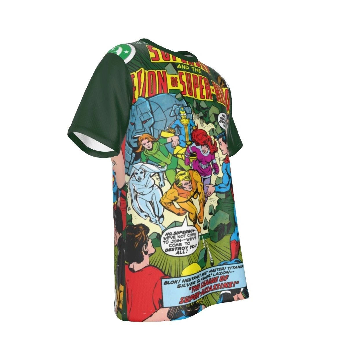 SUPERBOY & THE LEGION 253 ALL OVER PRINT SHIRT AND TANK
