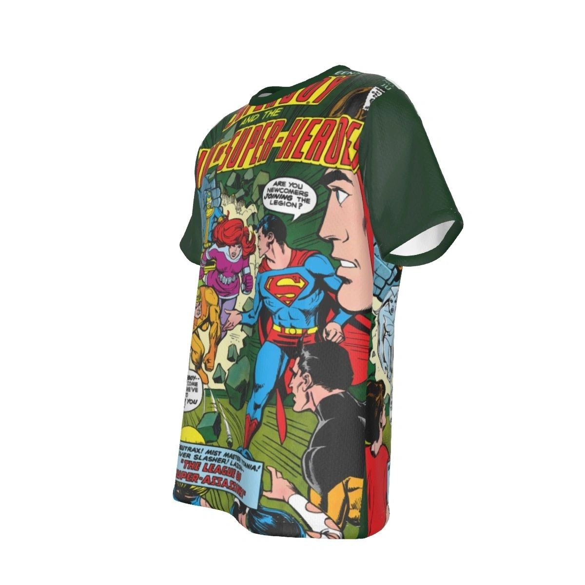 SUPERBOY & THE LEGION 253 ALL OVER PRINT SHIRT AND TANK