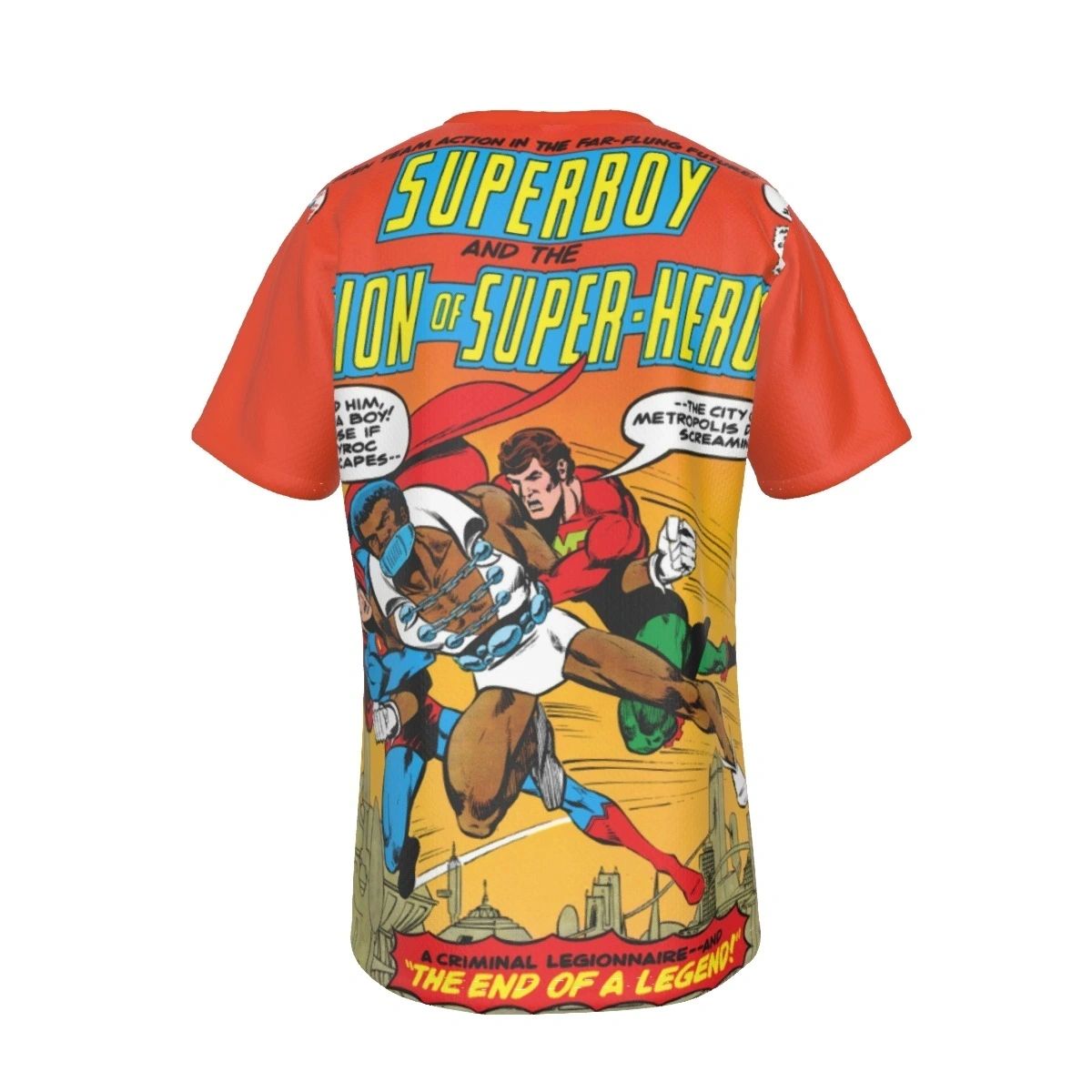 SUPERBOY & THE LEGION 222 ALL OVER PRINT SHIRT AND TANK