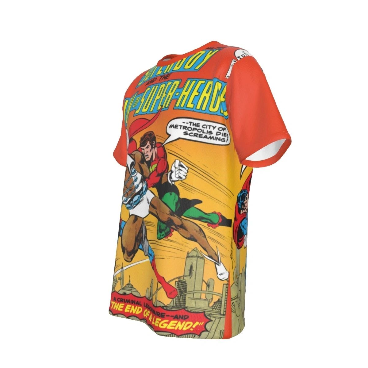 SUPERBOY & THE LEGION 222 ALL OVER PRINT SHIRT AND TANK