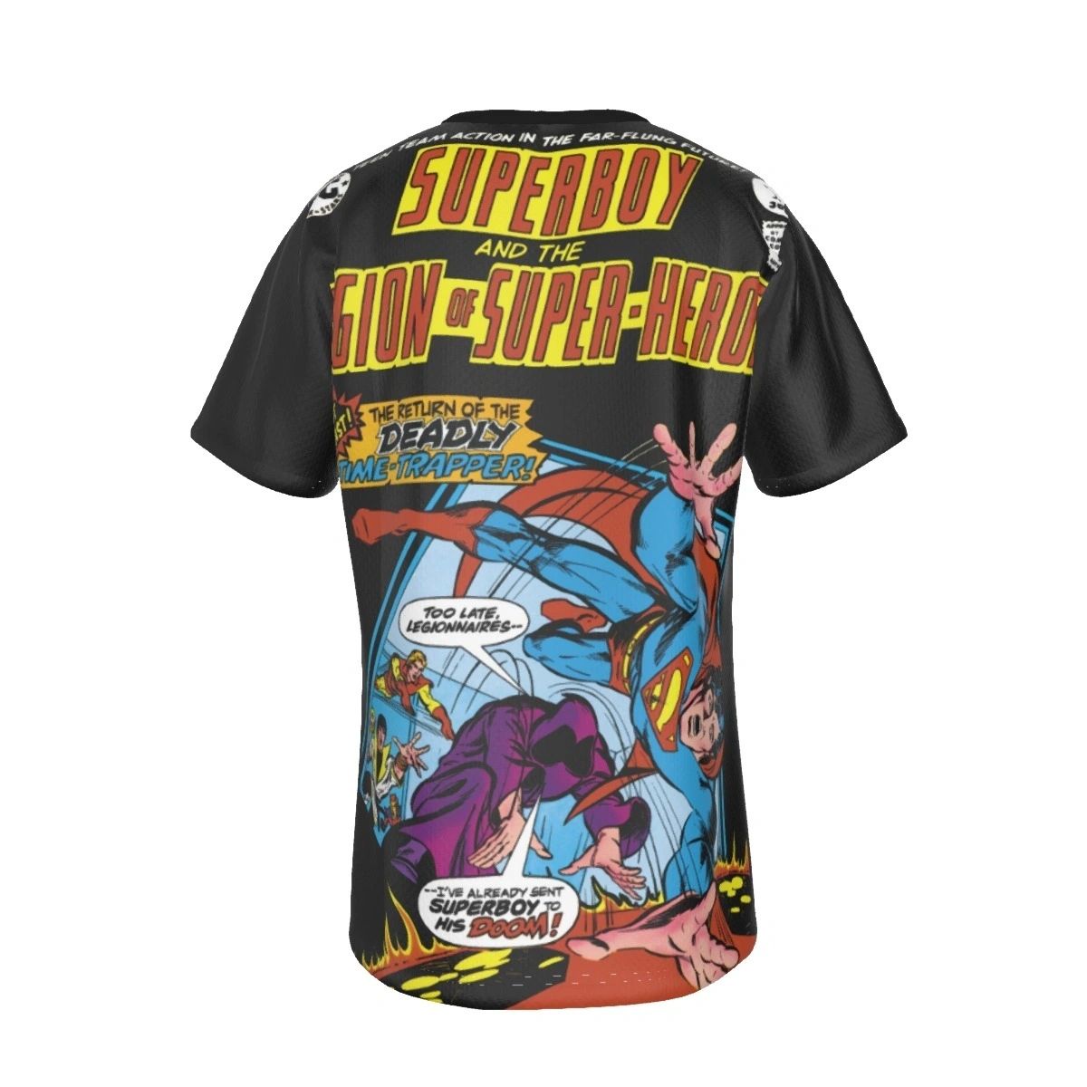 SUPERBOY & THE LEGION 223 ALL OVER PRINT SHIRT AND TANK