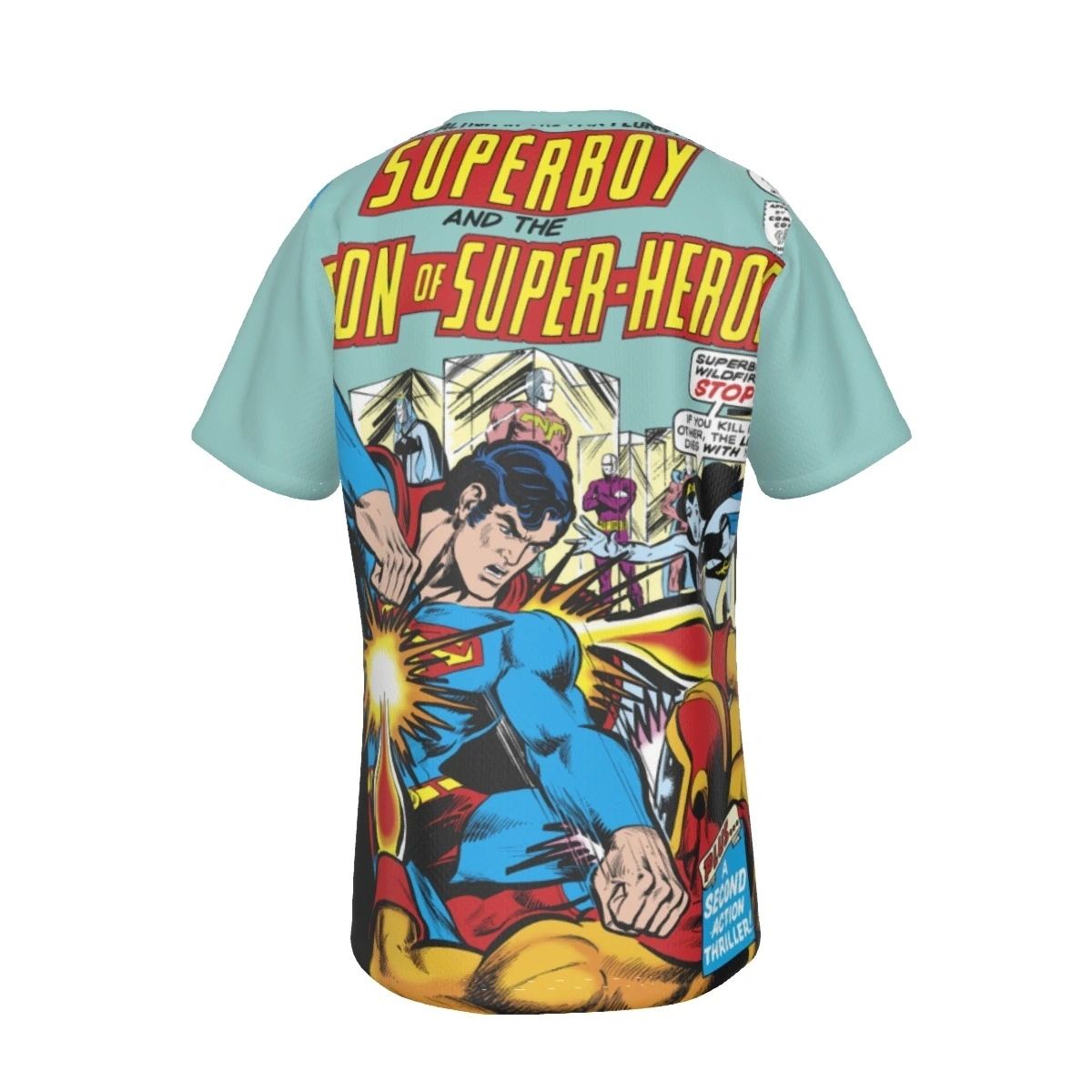 SUPERBOY & THE LEGION 225 ALL OVER PRINT SHIRT AND TANK