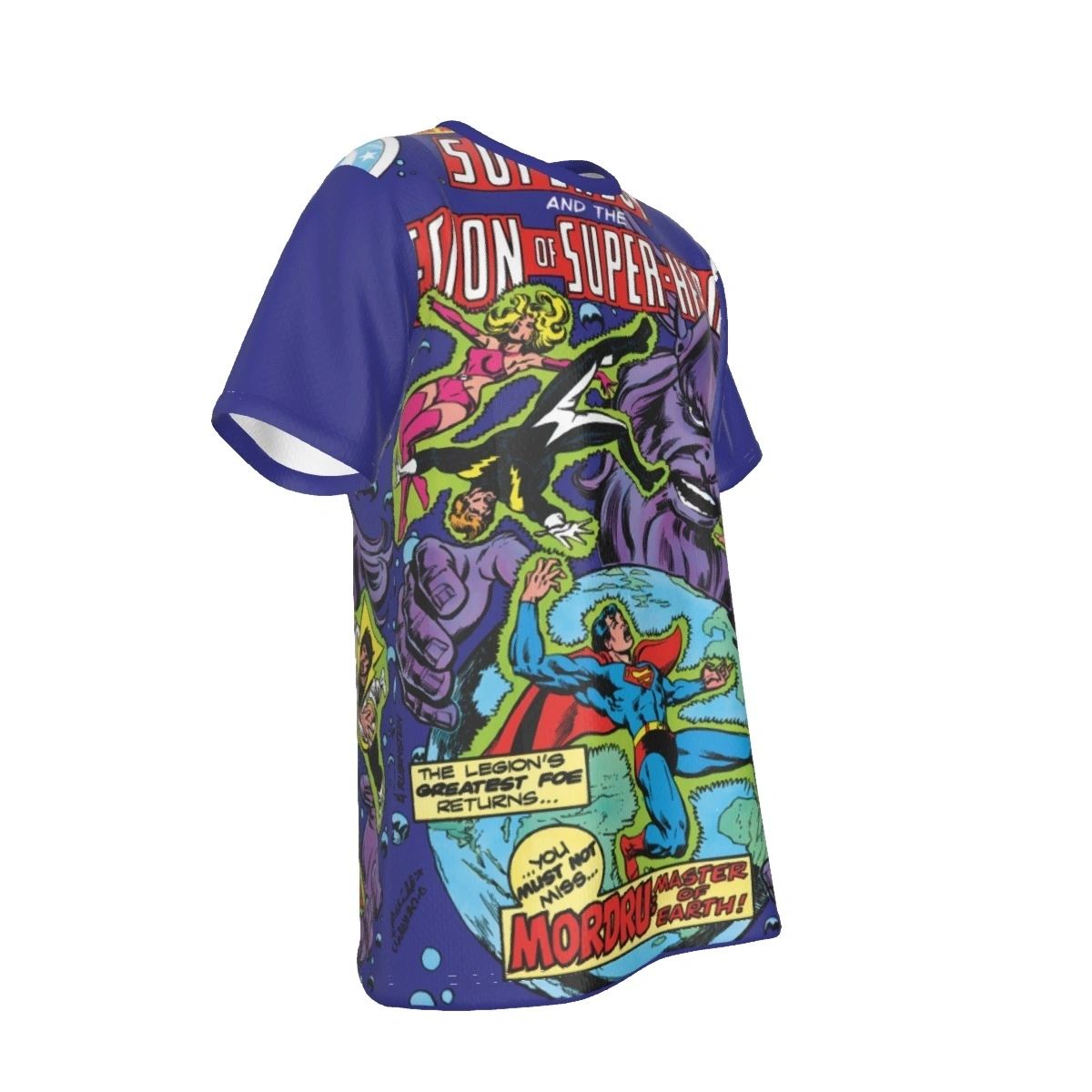 SUPERBOY 245 ALL OVER PRINT SHIRT AND TANK