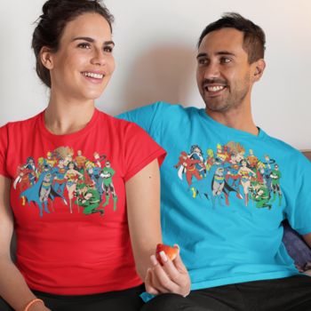 SUPERHEROES - JOSÉ LUIS GARCÍA-LÓPEZ ART - COTTON SHIRT