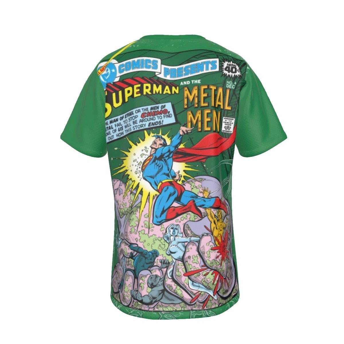 DC COMICS PRESENTS 4 ALL OVER PRINT SHIRT AND TANK - JOSÉ LUIS GARCÍA-LÓPEZ ART - METAL MEN