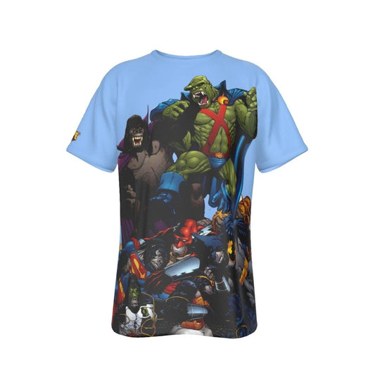 JLApe MARTIAN MANHUNTER ALL OVER PRINT SHIRT AND TANK