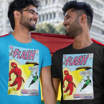 COVER FLASH 131 - 1ST MEET WITH GREEN LANTERN