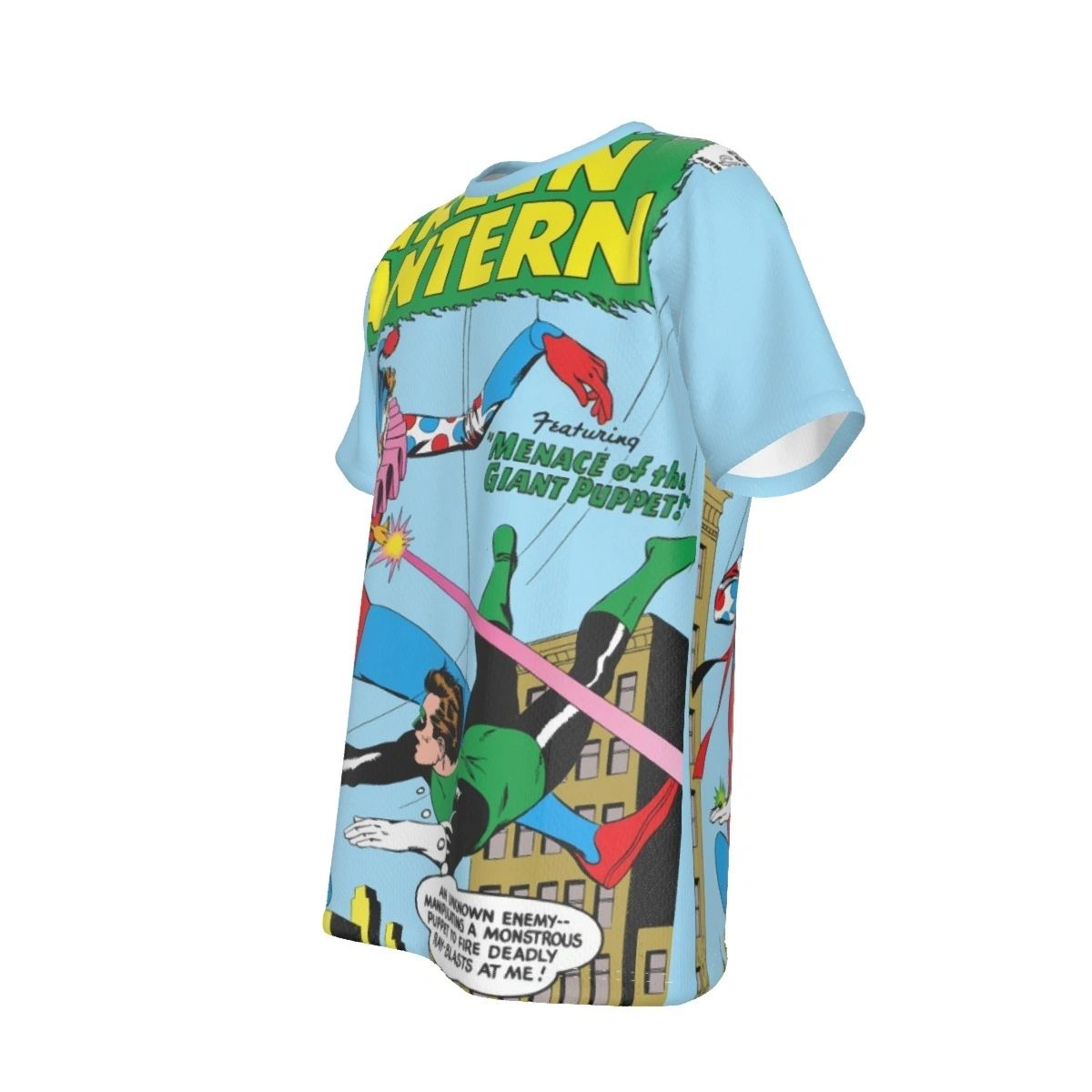 GREEN LANTERN 1 OVER PRINT SHIRT AND TANK- 1ST PUPPPET MASTER