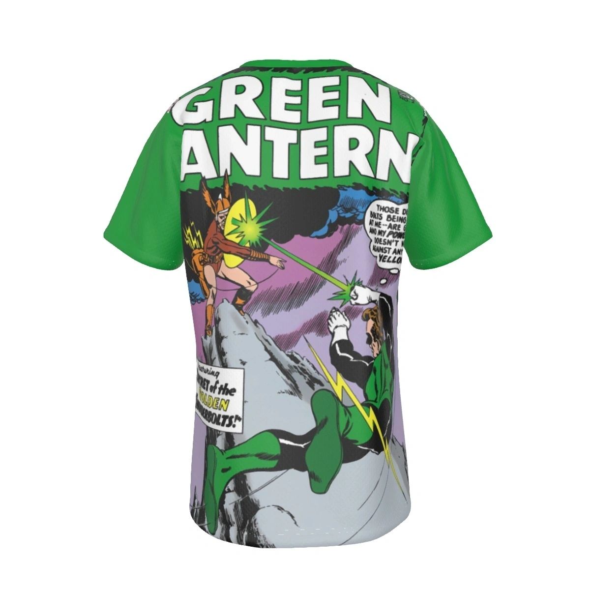 GREEN LANTERN 2 OVER PRINT SHIRT AND TANK- 1ST QWARDIAN