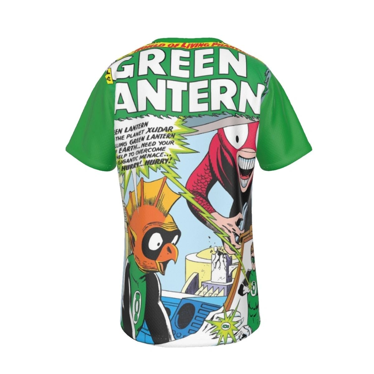 GREEN LANTERN 6 OVER PRINT SHIRT AND TANK- 1ST TOMAR-RE