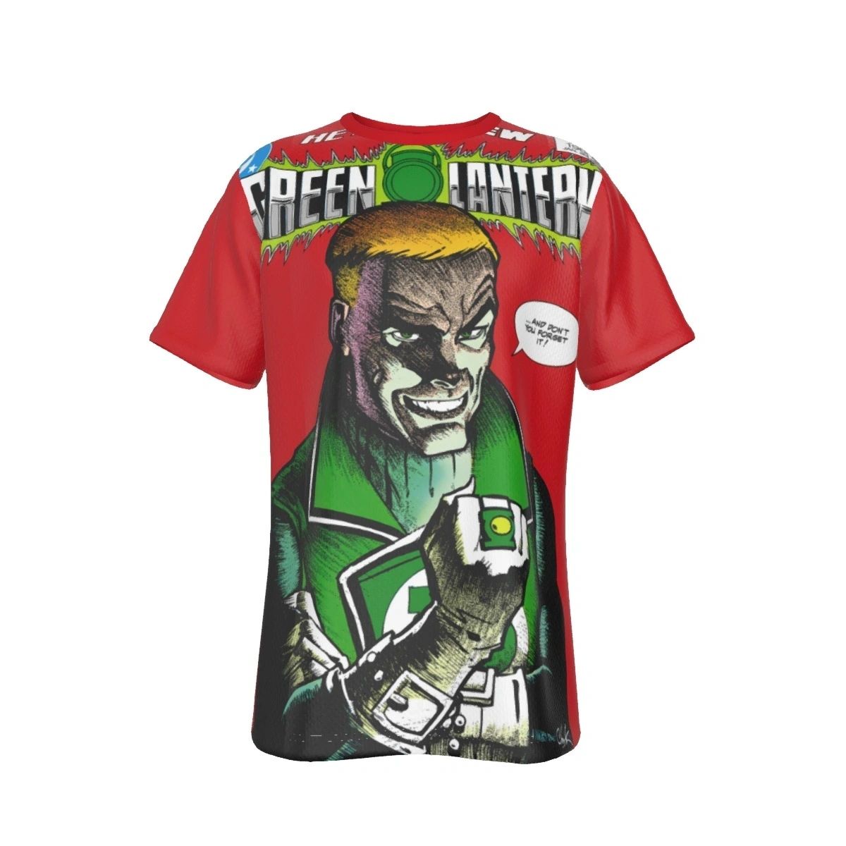 GREEN LANTERN 196 OVER PRINT SHIRT AND TANK- GUY