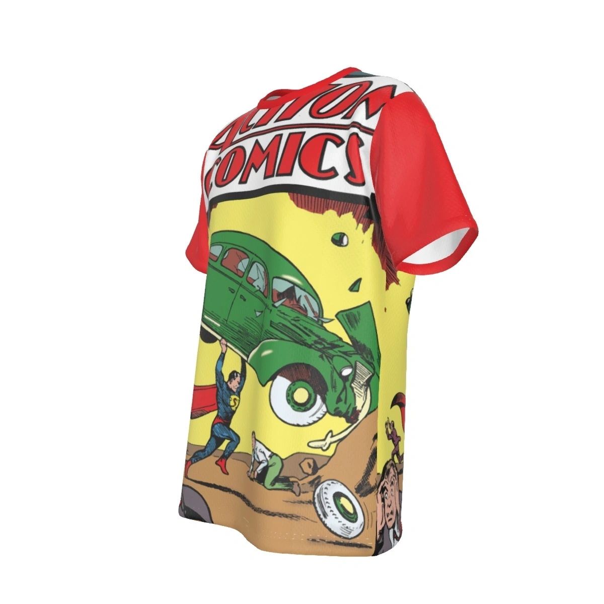 ACTION 1 OVER PRINT SHIRT AND TANK- 1ST SUPERMAN