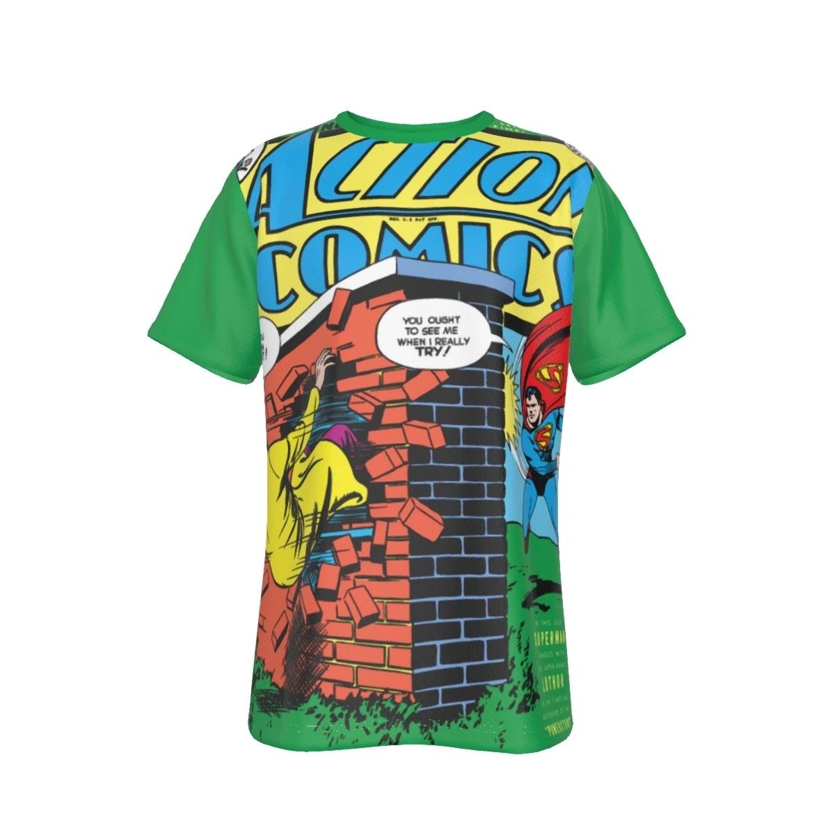 ACTION 47 OVER PRINT SHIRT AND TANK- 1ST LEX LUTHOR ON COVER
