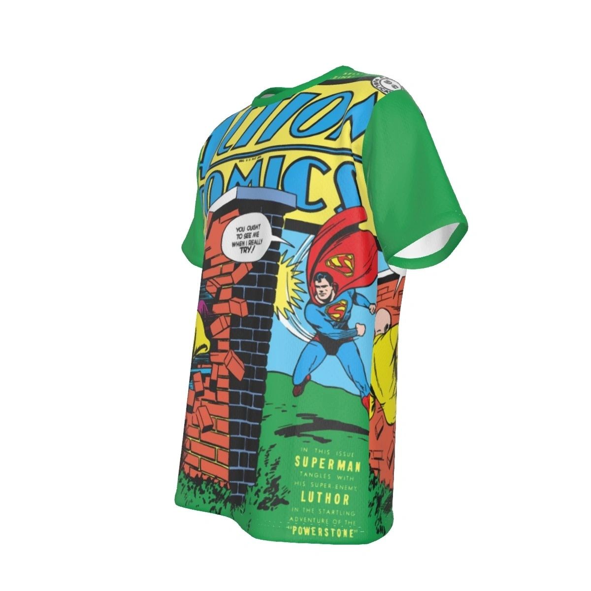 ACTION 47 OVER PRINT SHIRT AND TANK- 1ST LEX LUTHOR ON COVER