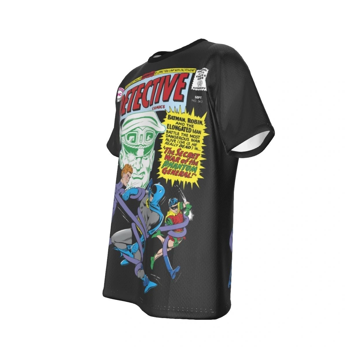 DETECTIVE 343 ALL OVER PRINT SHIRT AND TANK TOP - ELONGATED MAN