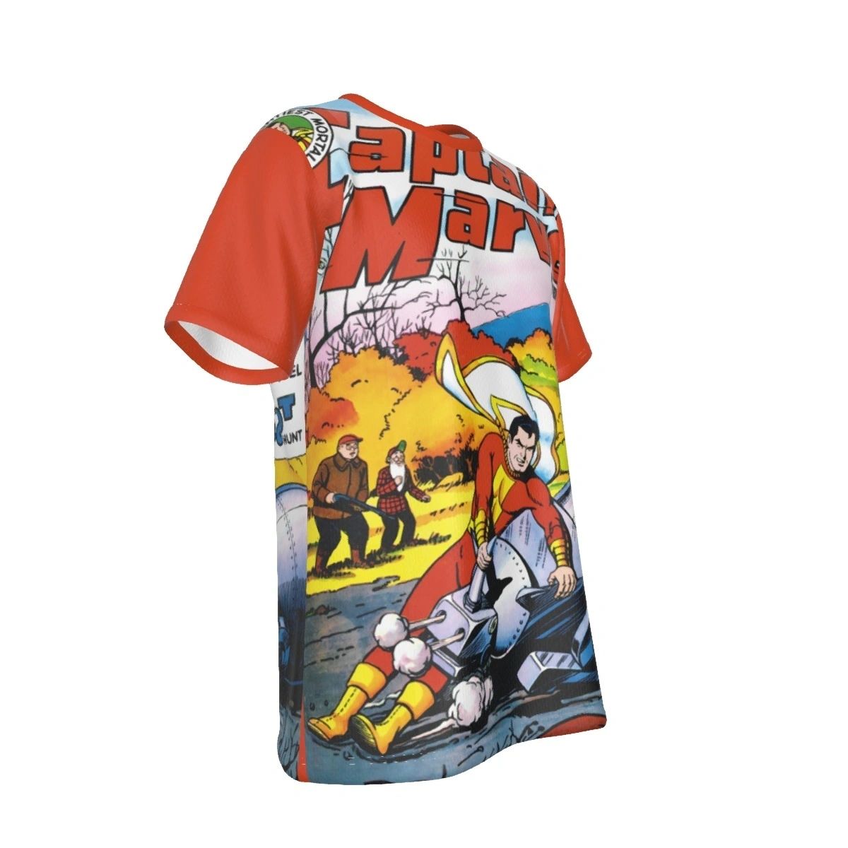 CAPTAIN MARVEL ADVENTURE 129 ALL OVER PRINT SHIRT AND TANK TOP