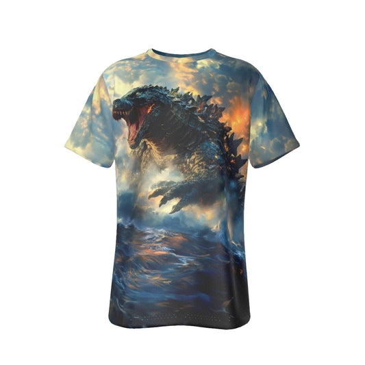 GODZILLA ALL OVER PRINT SHIRT AND TANK TOP