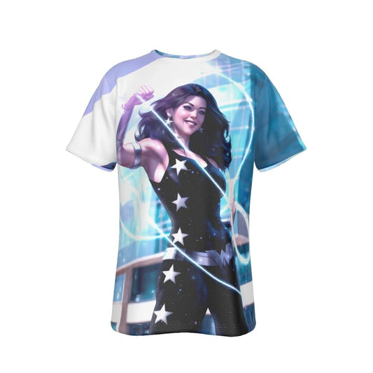 DONNA TROY ALL OVER PRINT SHIRT AND TANK TOP - STANLEY ARTGEM LAU ART