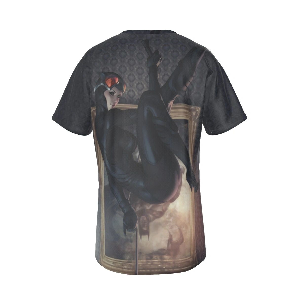 CATWOMAN ALL OVER PRINT SHIRT AND TANK TOP - STANLEY ARTGEM LAU ART