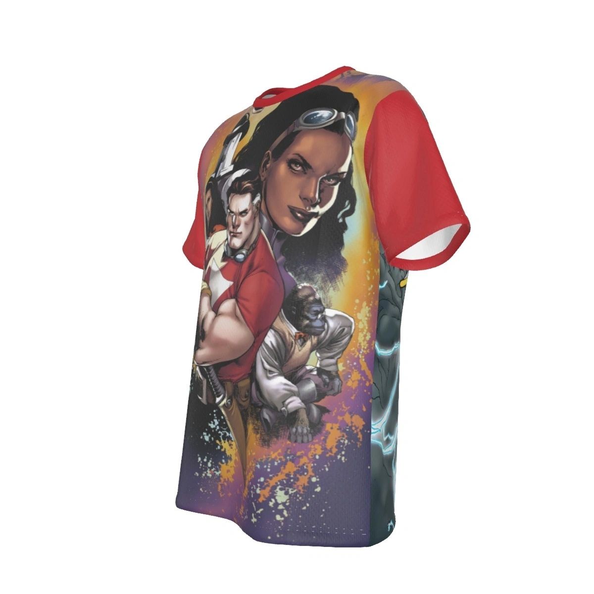 TOM STRONG ALL OVER PRINT SHIRT AND TANK TOP