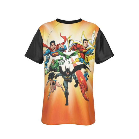 DC UNIVERSE ALL OVER PRINT SHIRT AND TANK TOP - JOHN BYRNE ART
