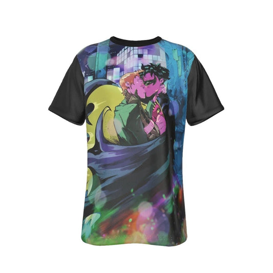 PRIDE: TIM DRAKE ROBIN GAY KISS ALL OVER PRINT SHIRT AND TANK TOP