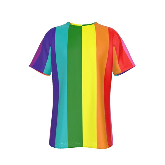 RAINBOW PRIDE FLAG ALL OVER PRINT SHIRT AND TANK TOP - 8 COLOR GILRBERT BAKER