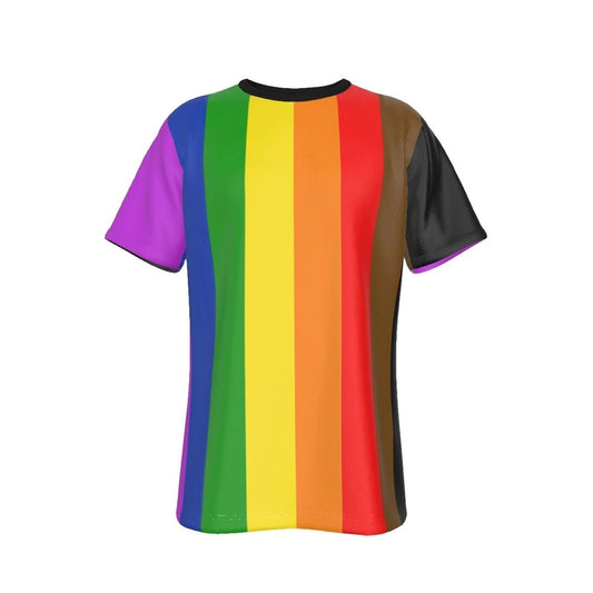 PHILIDELPHIA RAINBOW PRIDE FLAG ALL OVER PRINT SHIRT AND TANK TOP - 8 COLOR