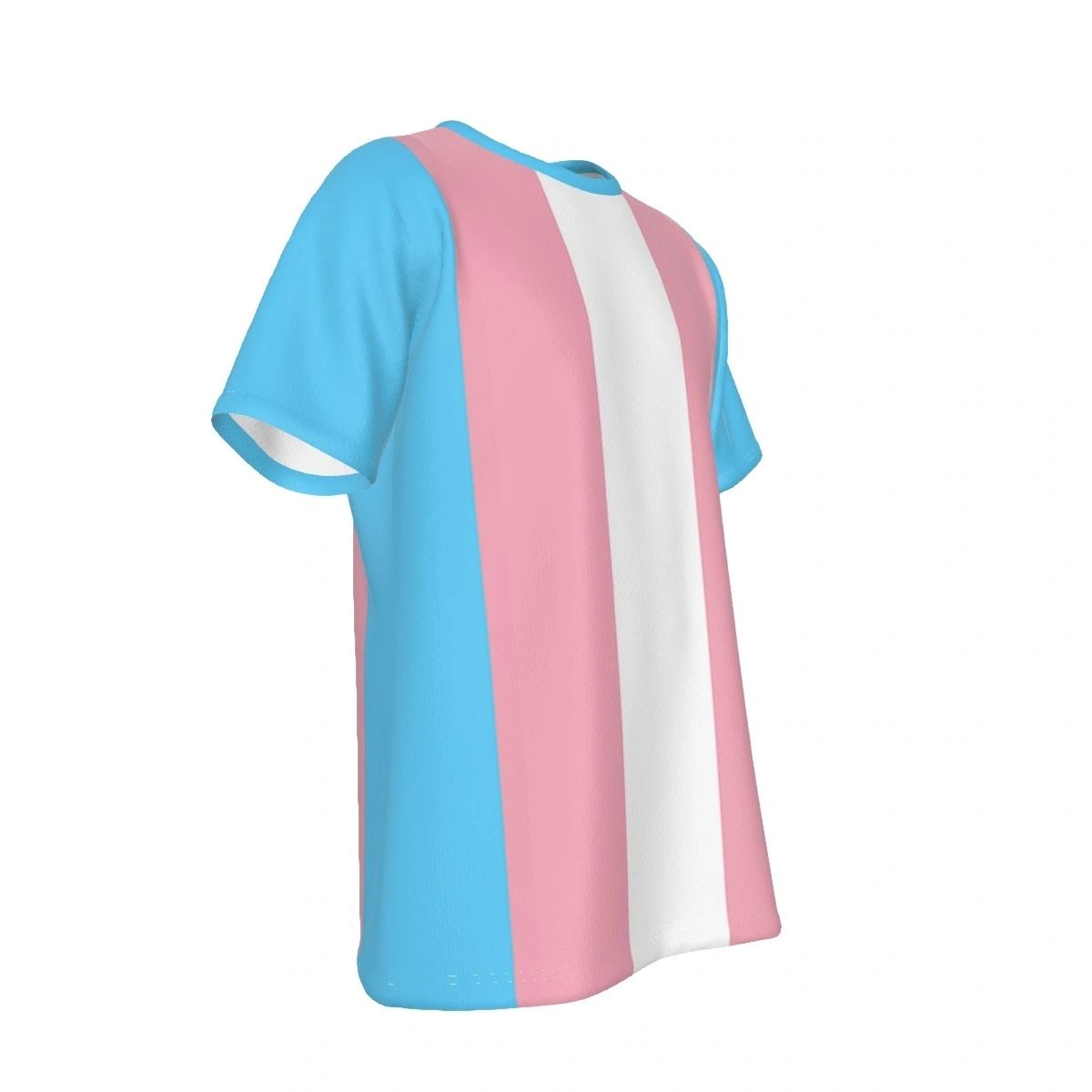 TRANSGENDER RAINBOW PRIDE FLAG ALL OVER PRINT SHIRT AND TANK TOP