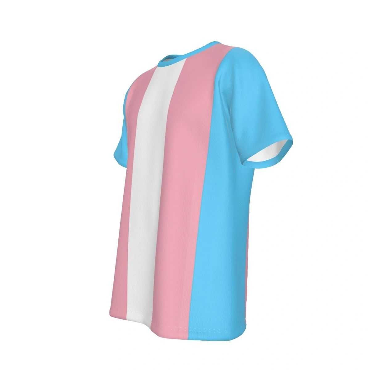 TRANSGENDER RAINBOW PRIDE FLAG ALL OVER PRINT SHIRT AND TANK TOP