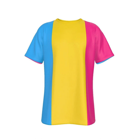 PANSEXUAL RAINBOW PRIDE FLAG ALL OVER PRINT SHIRT AND TANK TOP