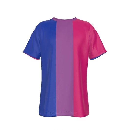 BISEXUAL RAINBOW PRIDE FLAG ALL OVER PRINT SHIRT AND TANK TOP