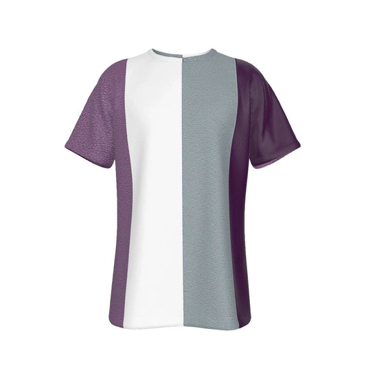 ASEXUAL RAINBOW PRIDE FLAG ALL OVER PRINT SHIRT AND TANK TOP