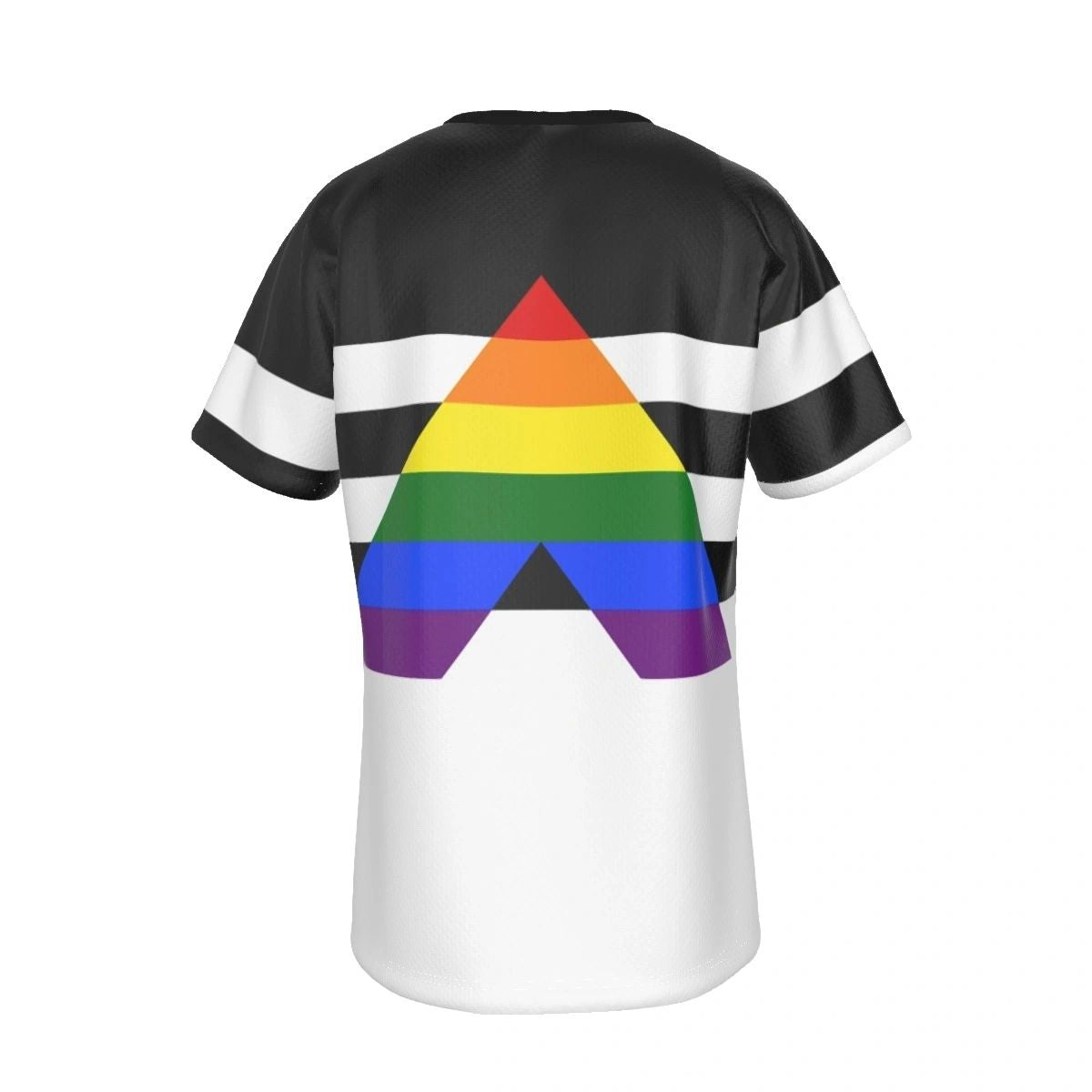 STRAIGHT ALLY RAINBOW PRIDE FLAG ALL OVER PRINT SHIRT AND TANK TOP