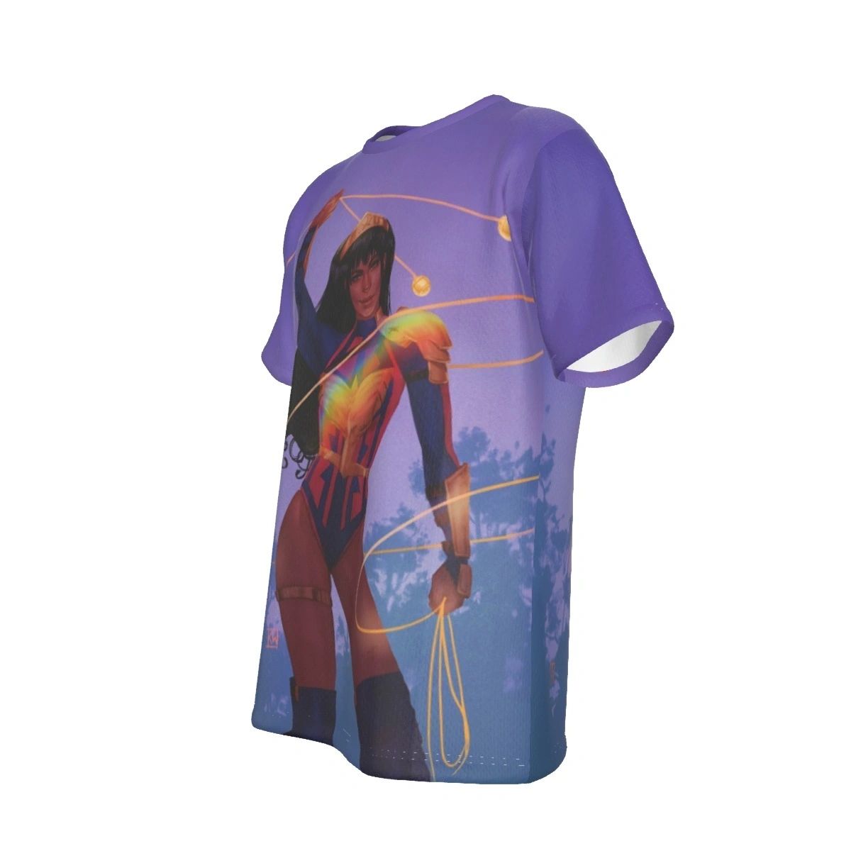 WONDERGIRL PRIDE ALL OVER PRINT SHIRT AND TANK TOP