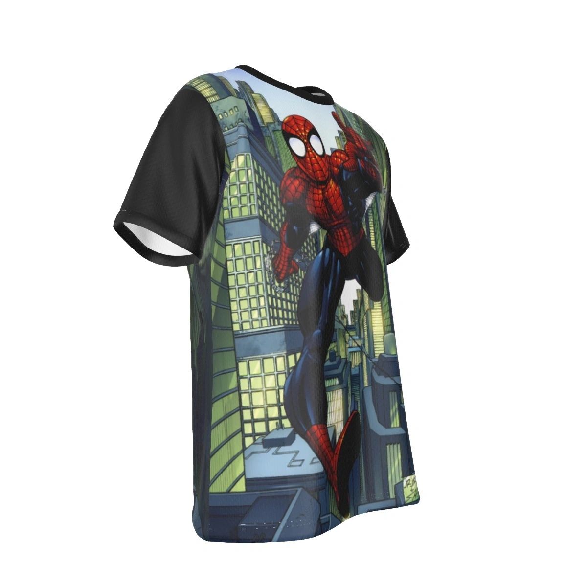 SPIDERMAN POSTER 2 ALL OVER PRINT SHIRT AND TANK -JOHN ROMITA JR ART