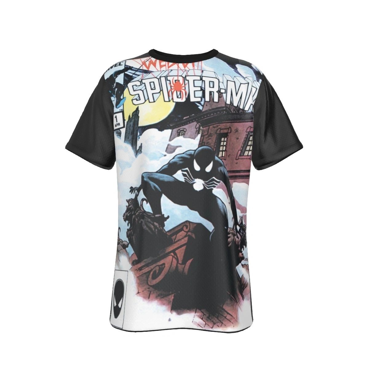 WEB OF SPIDERMAN 1 ALL OVER PRINT SHIRT OR TANK