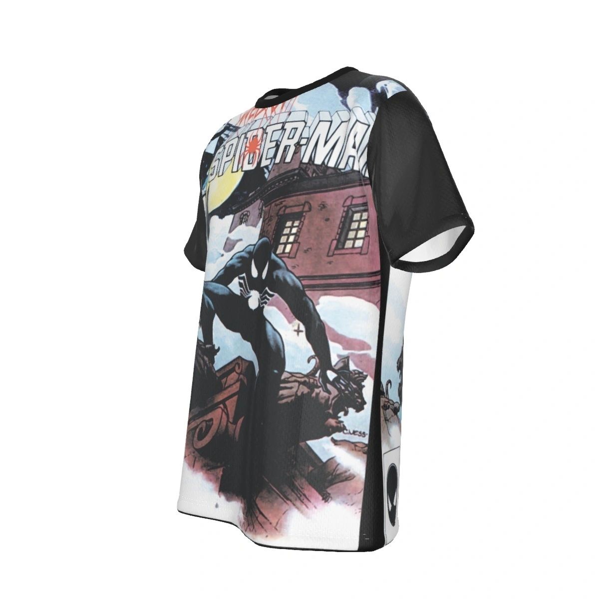 WEB OF SPIDERMAN 1 ALL OVER PRINT SHIRT OR TANK