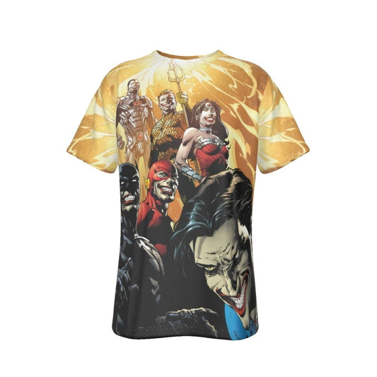 JLA 41 VAR ALL OVER PRINT SHIRT AND TANK TOP - JOKER JLA