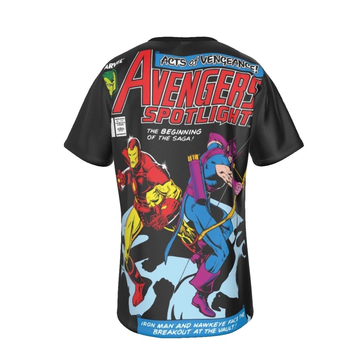 AVENGERS SPOTLIGHT ALL OVER PRINT SHIRT AND TANK - HAWKEYE - SECRET SALE