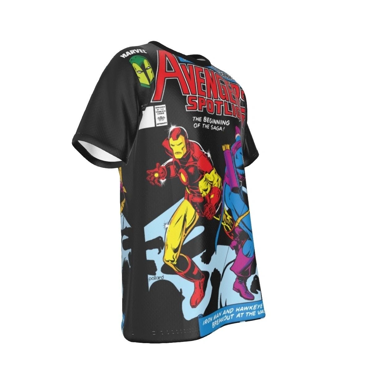 AVENGERS SPOTLIGHT ALL OVER PRINT SHIRT AND TANK - HAWKEYE - SECRET SALE