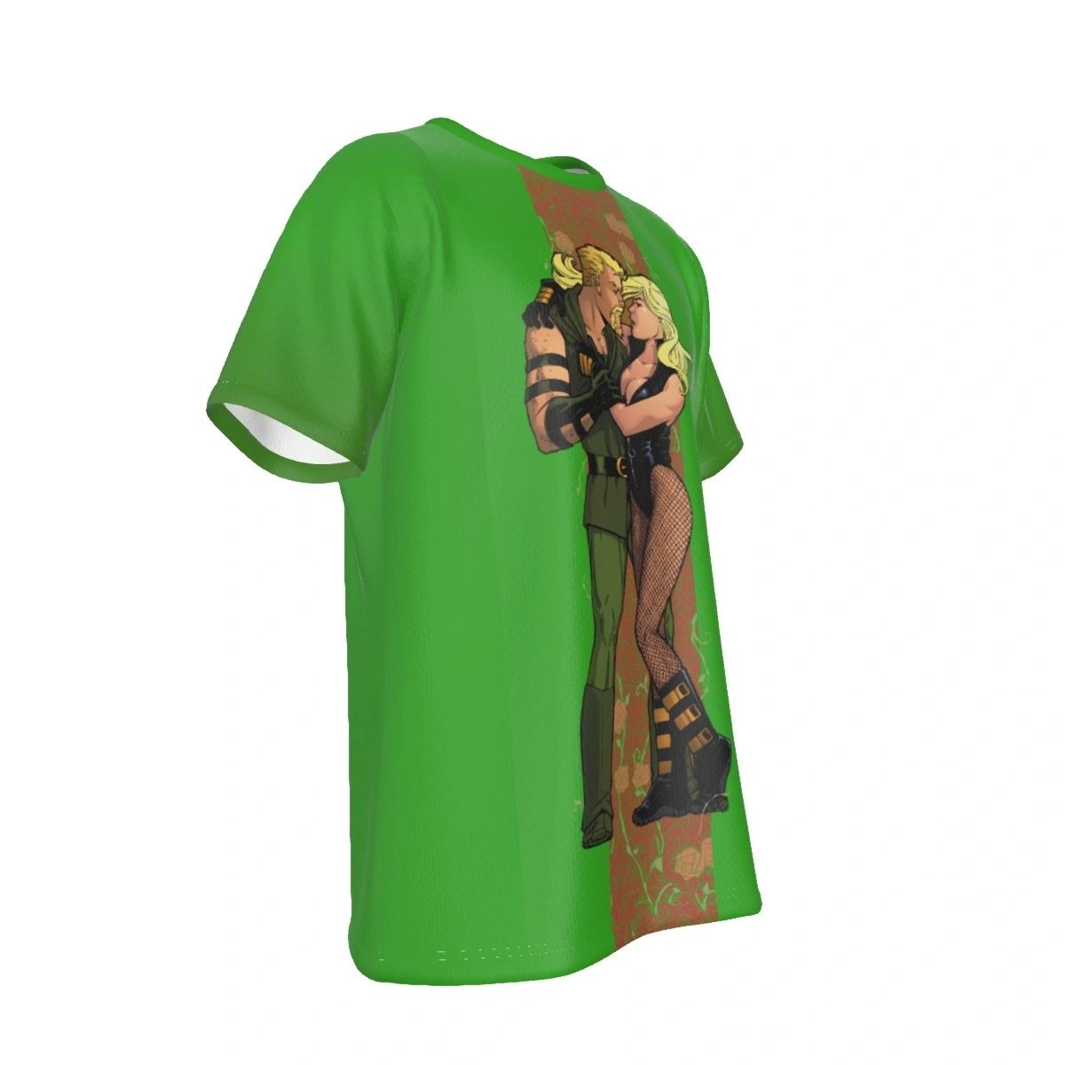 BLACK CANARY MARRIED AGAIN VAR ALL OVER PRINT SHIRT AND TANK TOP - GREEN ARROW