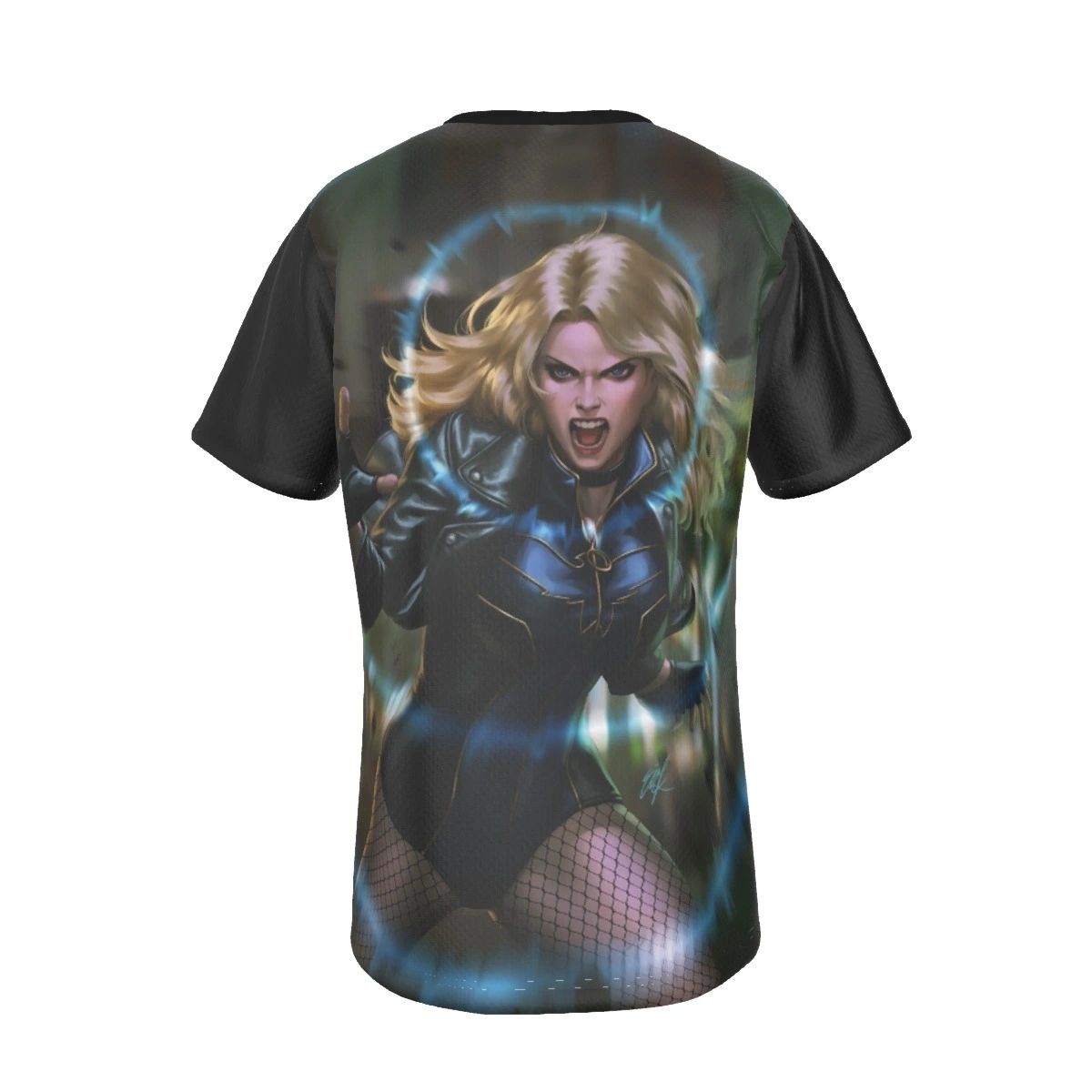 BLACK CANARY SONIC CRY ALL OVER PRINT SHIRT AND TANK TOP