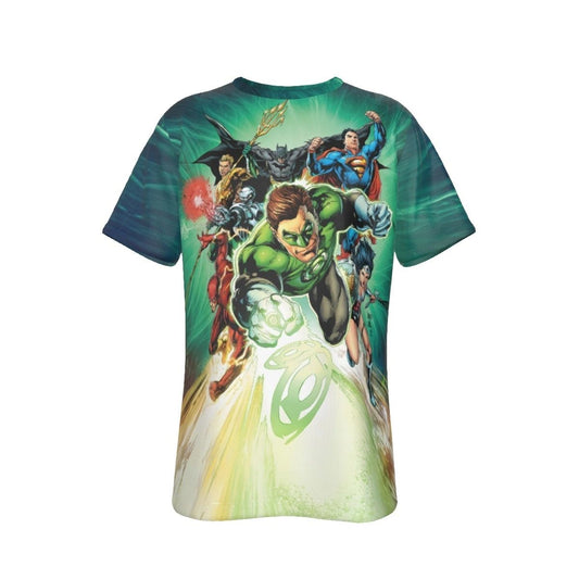 JLA 44 VAR COVER ALL OVER PRINT SHIRT AND TANK TOP