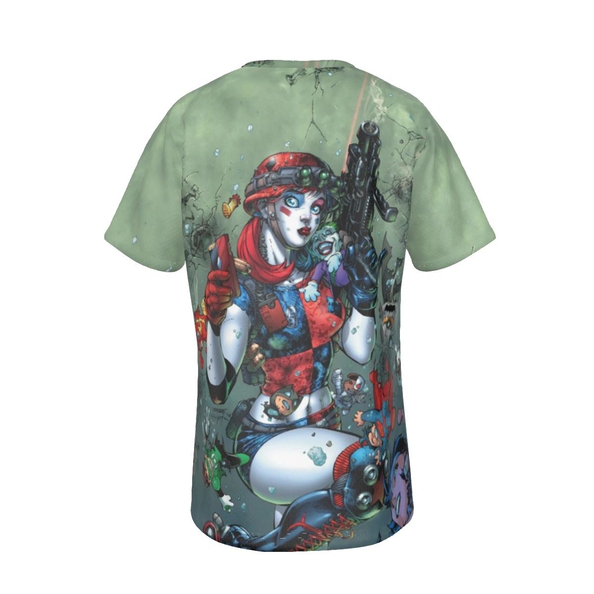 JLA 43 COVER ALL OVER PRINT SHIRT AND TANK TOP - JIM LEE VARIANT