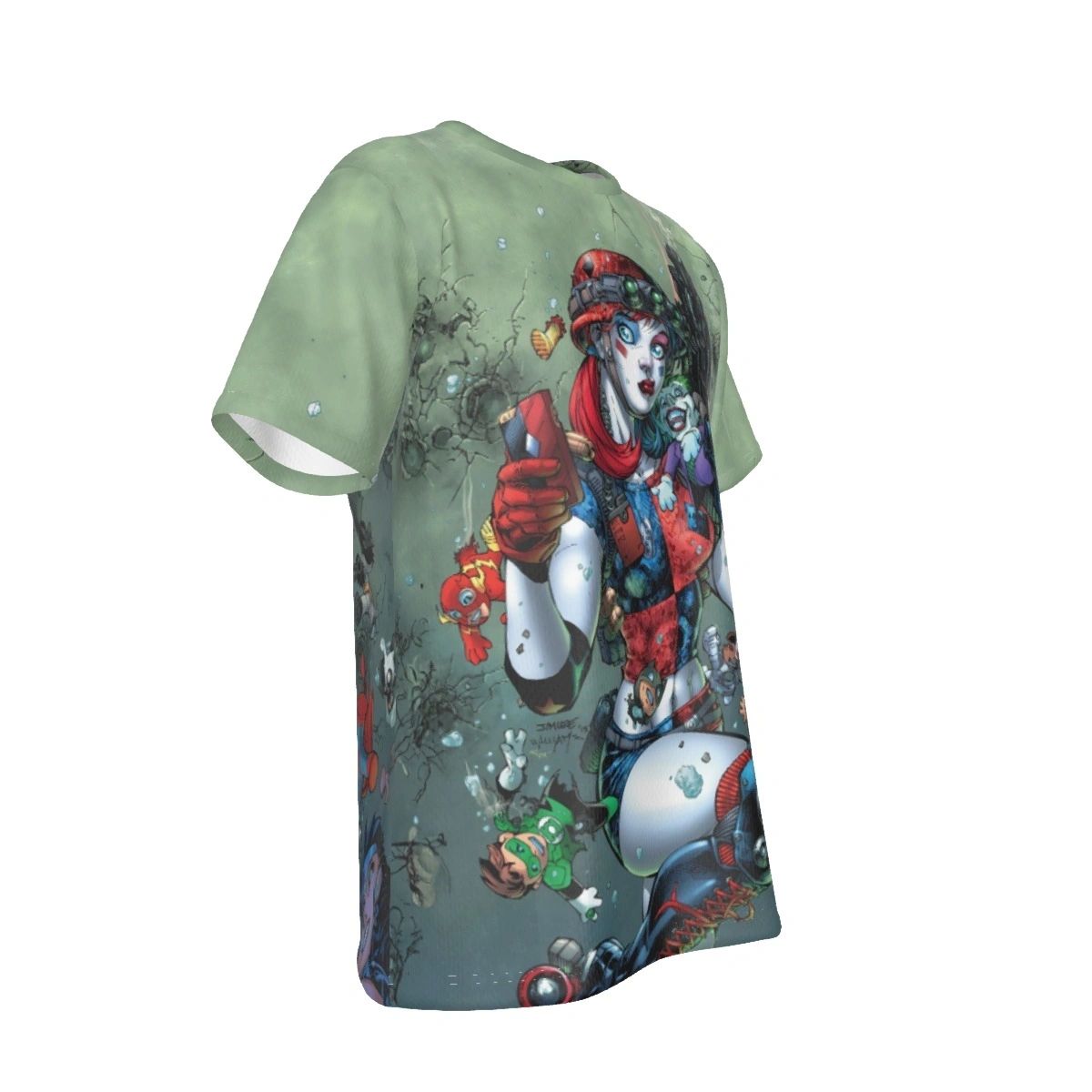 JLA 43 COVER ALL OVER PRINT SHIRT AND TANK TOP - JIM LEE VARIANT