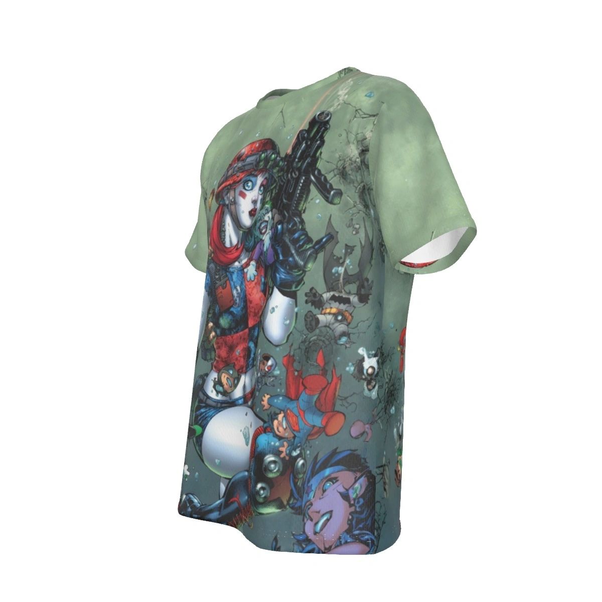 JLA 43 COVER ALL OVER PRINT SHIRT AND TANK TOP - JIM LEE VARIANT